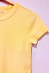 T-shirt côtelé jaune (s)-Old Navy-La Penderie du Paradis 🕊