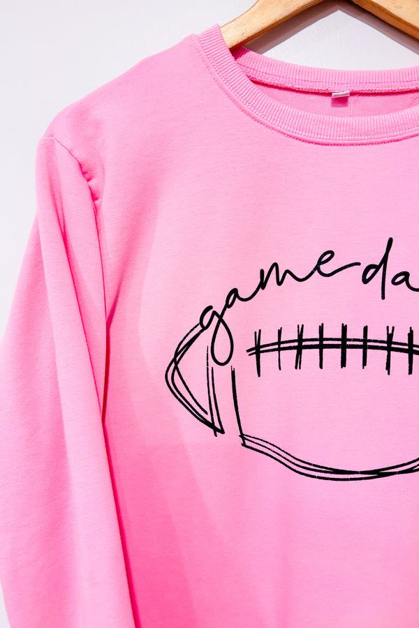 Chandail rose ''Game Day'' (m)-Autres-La Penderie du Paradis 🕊