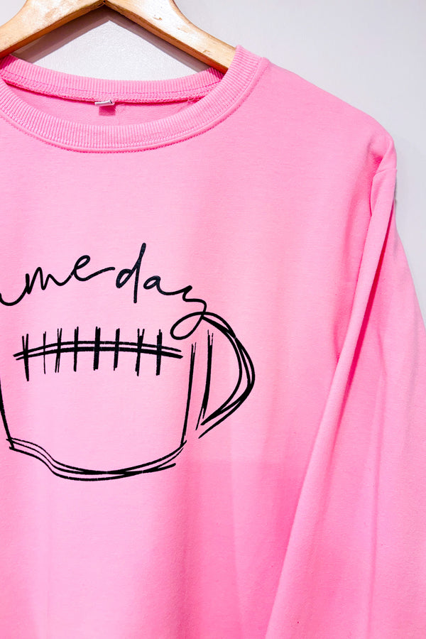 Chandail rose ''Game Day'' (m)-Autres-La Penderie du Paradis 🕊