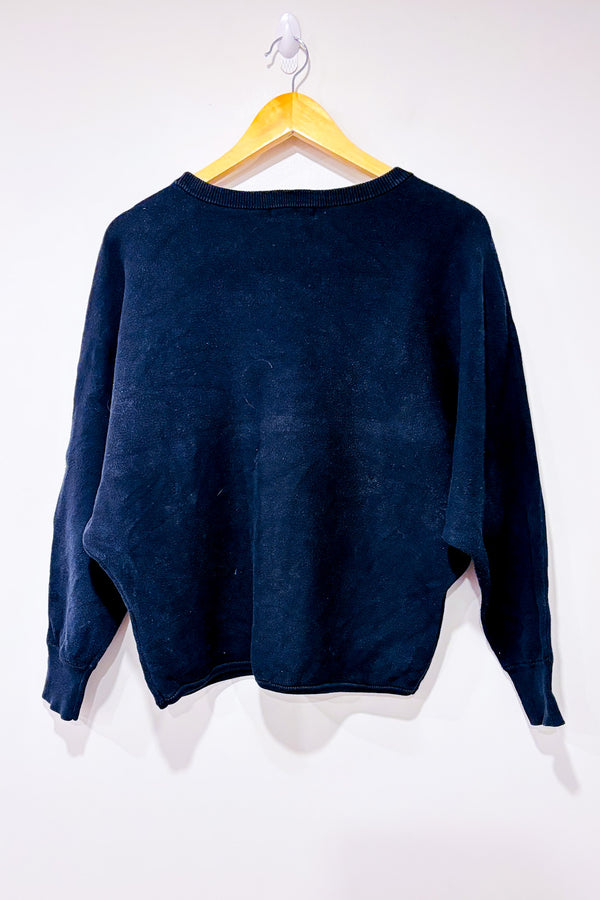 Haut ample noir en tricot avec paillettes (m)-Calvin Klein-La Penderie du Paradis 🕊