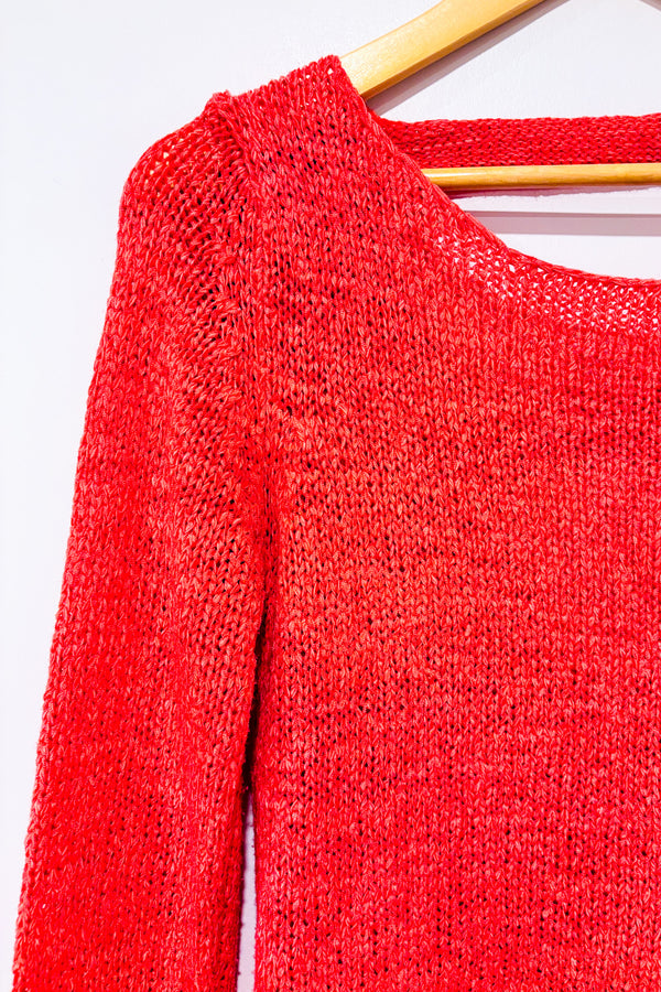 Chandail en maille corail (s)-exgirlfriend-La Penderie du Paradis 🕊