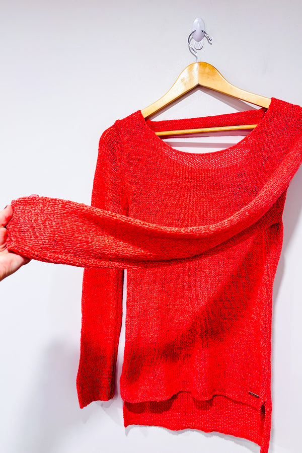 Chandail en maille corail (s)-exgirlfriend-La Penderie du Paradis 🕊