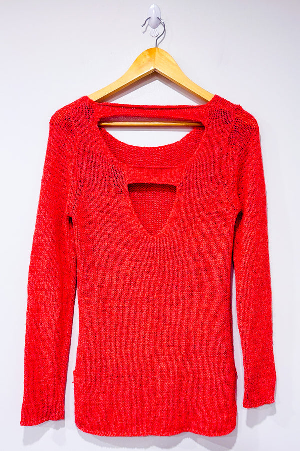 Chandail en maille corail (s)-exgirlfriend-La Penderie du Paradis 🕊