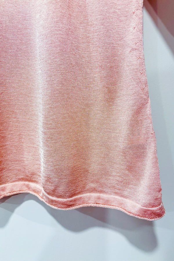 Chandail rose en maille légère (m) *-Armani Jeans-La Penderie du Paradis 🕊