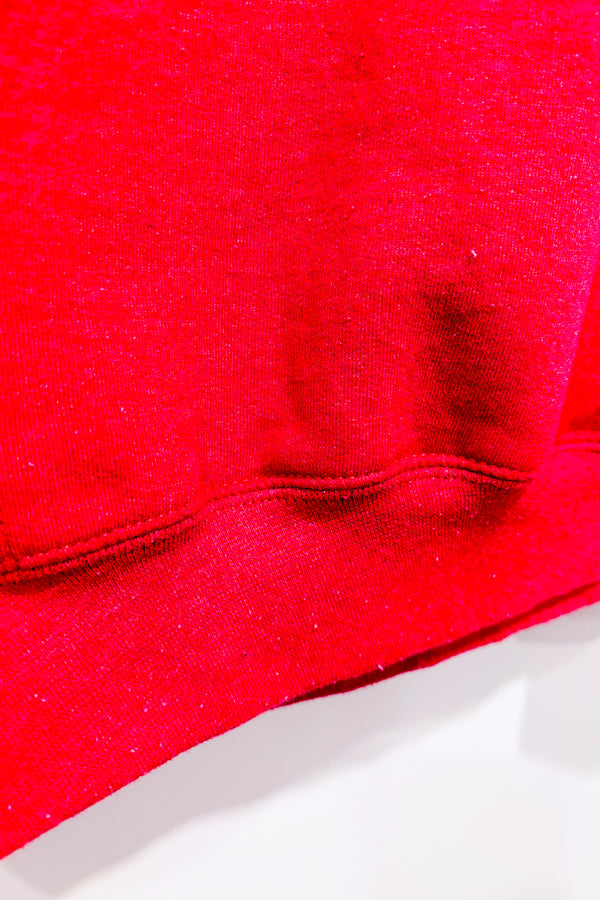 Chandail en coton ouate rouge ''San Francisco'' (m)-Autres-La Penderie du Paradis 🕊