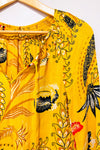 Tunique jaune fleurie (s) seconde main - Autres- La Penderie du Paradis