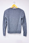 Chandail gris en tricot* seconde main - Tommy Hilfiger- La Penderie du Paradis