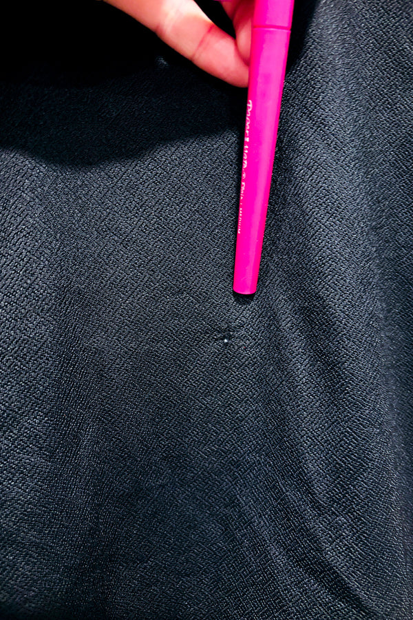 Haut noir avec manches fluides seconde main - Autres- La Penderie du Paradis