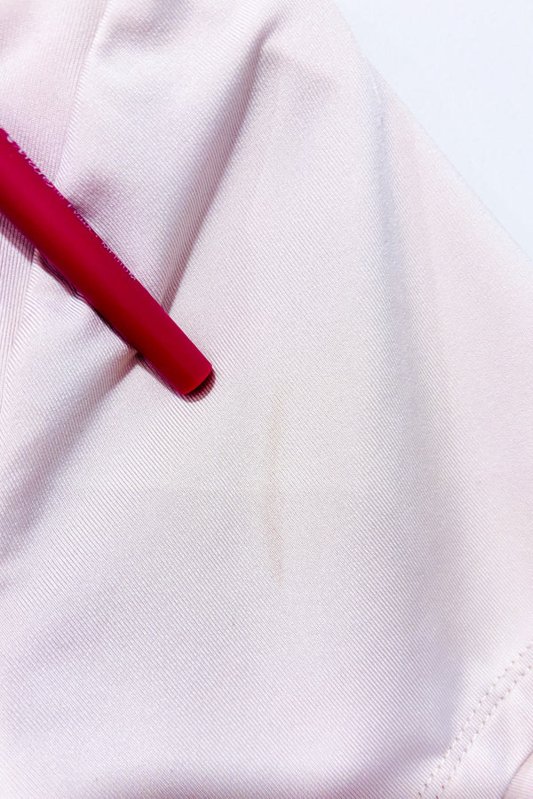 T-shirt court beige seconde main - Forever21- La Penderie du Paradis