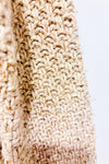 Chandail beige en laine épaisse seconde main - Roots- La Penderie du Paradis