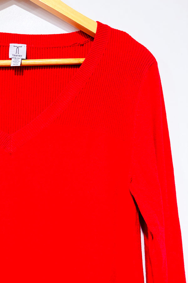 Chandail rouge* seconde main - Tristan- La Penderie du Paradis