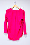 Blouse rose satinée fluide seconde main - Bedo- La Penderie du Paradis