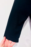 Chandail noir basic en coton seconde main - Zara- La Penderie du Paradis