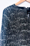 Blouse verte à motifs* seconde main - One Step- La Penderie du Paradis