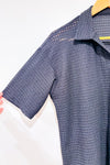 T-shirt noir texturé semi-transparent seconde main - Dazy- La Penderie du Paradis