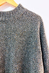 Haut ample vert en tricot avec franges seconde main - AE Sports and co.- La Penderie du Paradis