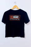 T-shirt classique noir avec logo seconde main - Vans- La Penderie du Paradis