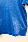 T-shirt bleu basique seconde main - Liz Claiborne- La Penderie du Paradis