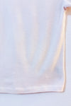 T-shirt court blanc cassé ajusté seconde main - American Eagle- La Penderie du Paradis