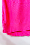 Chandail rose texturé à manches longues* seconde main - Lord + Taylor- La Penderie du Paradis