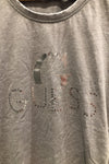 T-shirt gris style délavé (m) seconde main Guess 