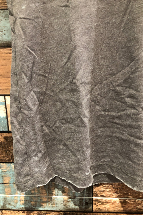 T-shirt gris style délavé (m) seconde main Guess   