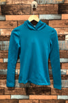 Chandail de sport turquoise avec capuchon (xs) seconde main Under Armour 