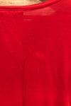 T-shirt rouge à paillettes (m) seconde main International Concept 