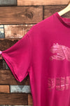 T-shirt rose (l) seconde main Puma 