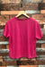 T-shirt rose (l)