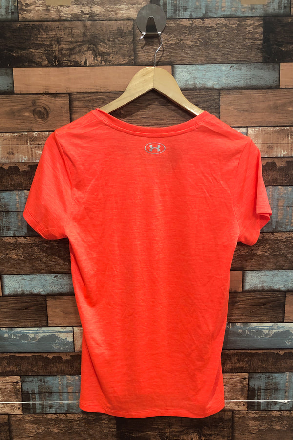 T-shirt de sport orange fluo (m) seconde main Under Armour 