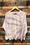 Chandail mauve tie dye (l) seconde main Splendid 