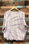 Chandail mauve tie dye (l) seconde main Splendid 