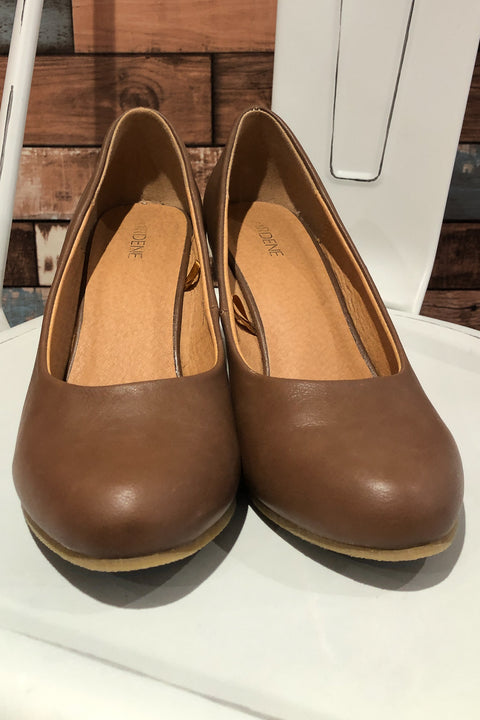 Chaussures brunes talon compensé (8) seconde main Ardene   