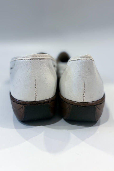 Chaussures blanches et multicolores (9.5) seconde main Rieker   