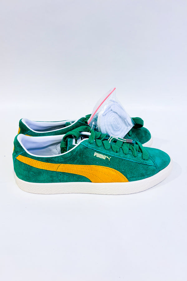 Chaussures vertes VTG (9.5) - Homme-Puma-La Penderie du Paradis 🕊