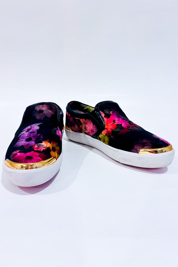 Chaussures noires et or fleuries (7)-Ted Baker London-La Penderie du Paradis 🕊
