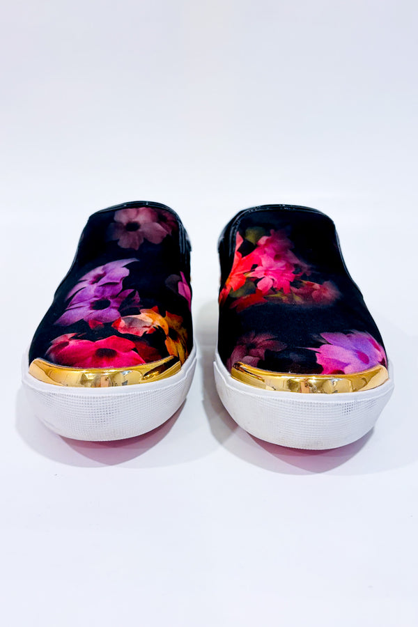 Chaussures noires et or fleuries (7)-Ted Baker London-La Penderie du Paradis 🕊