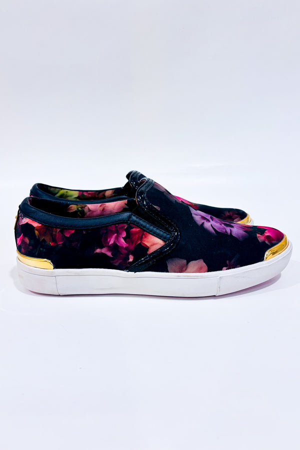 Chaussures noires et or fleuries (7)-Ted Baker London-La Penderie du Paradis 🕊