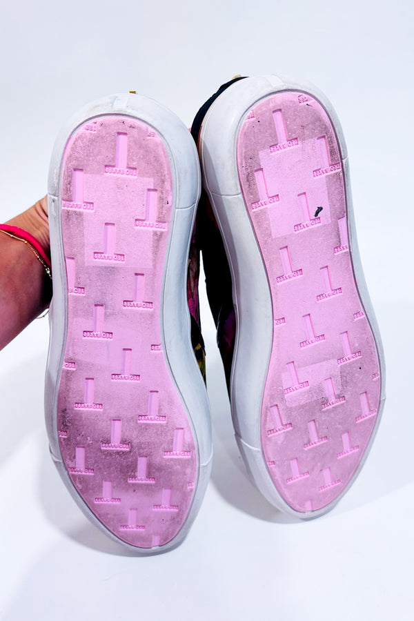 Chaussures noires et or fleuries (7)-Ted Baker London-La Penderie du Paradis 🕊