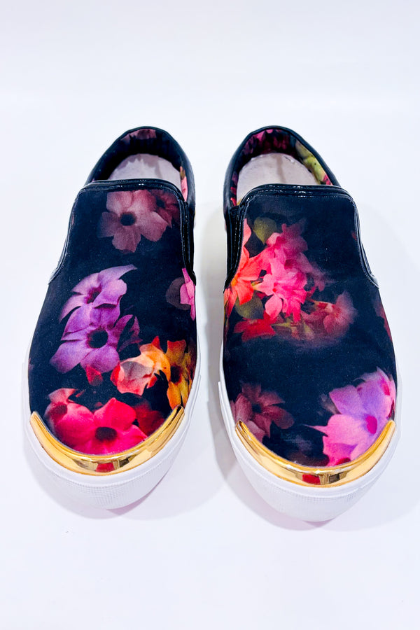 Chaussures noires et or fleuries (7)-Ted Baker London-La Penderie du Paradis 🕊