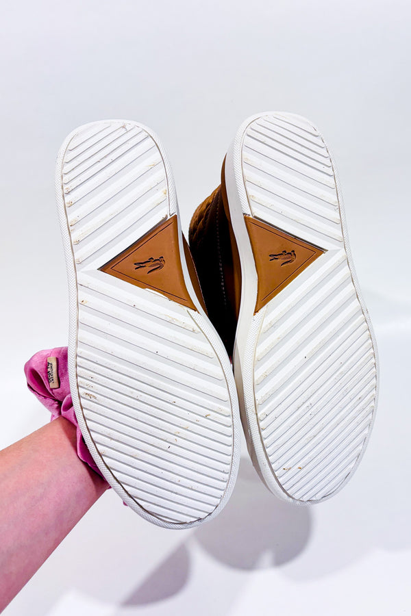 Chaussures taupe Explorateur en cuir* seconde main - Lacoste- La Penderie du Paradis