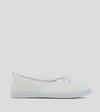 Chaussures blanches en dentelle style ballerine seconde main - Ardene- La Penderie du Paradis