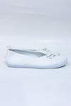 Chaussures blanches en dentelle style ballerine seconde main - Ardene- La Penderie du Paradis