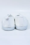 Chaussures blanches en dentelle style ballerine seconde main - Ardene- La Penderie du Paradis