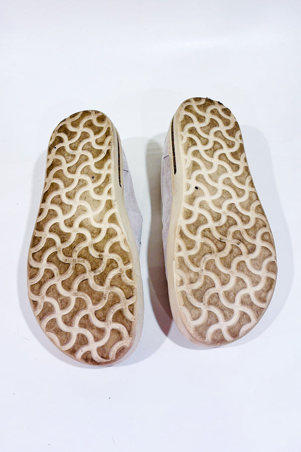 Chaussures slip-on Oswego beiges en suède* seconde main - Birkenstock- La Penderie du Paradis
