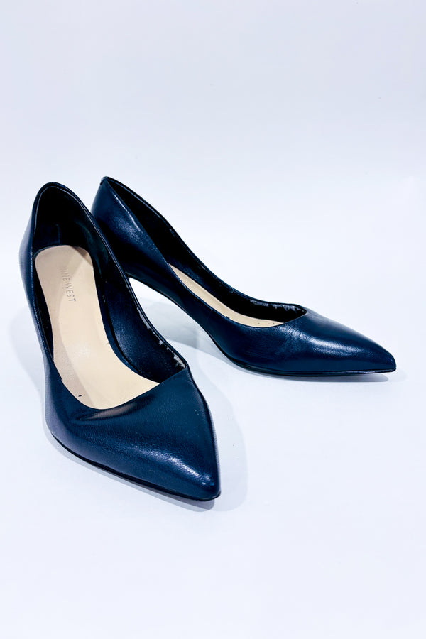 Chaussures marine (7.5)-Nine West-La Penderie du Paradis 🕊