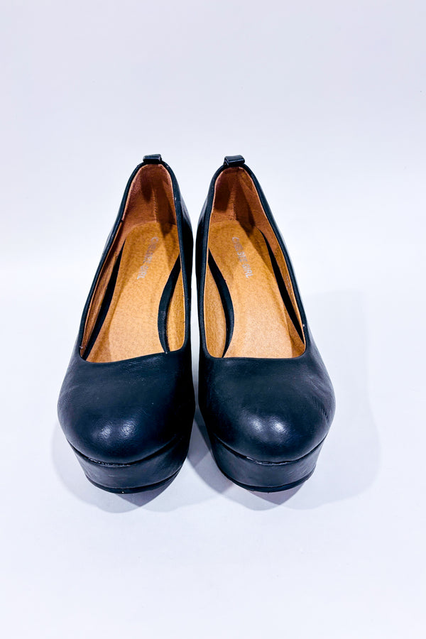 Chaussures noires faux cuir talon compensé (8)-Chelsee-Girl-La Penderie du Paradis 🕊