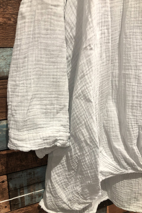 Chemise blanche gaufrée (xl) seconde main 4OUR DREAMERS   