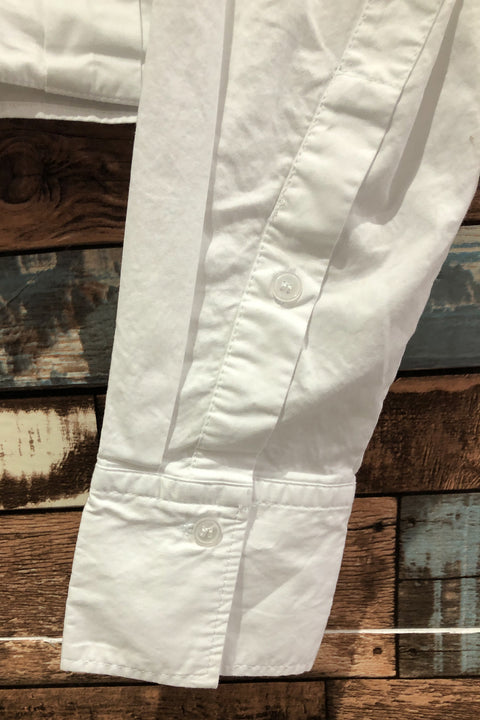 Chemise blanche crop top (l) seconde main Zara   